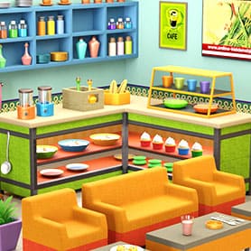 Isometric Cafe