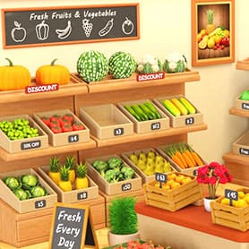 Isometric Greengrocer at Hidden7