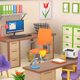 Isometric Office at Hidden7